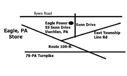 Eagle, PA Eagle Power & Equipment location map