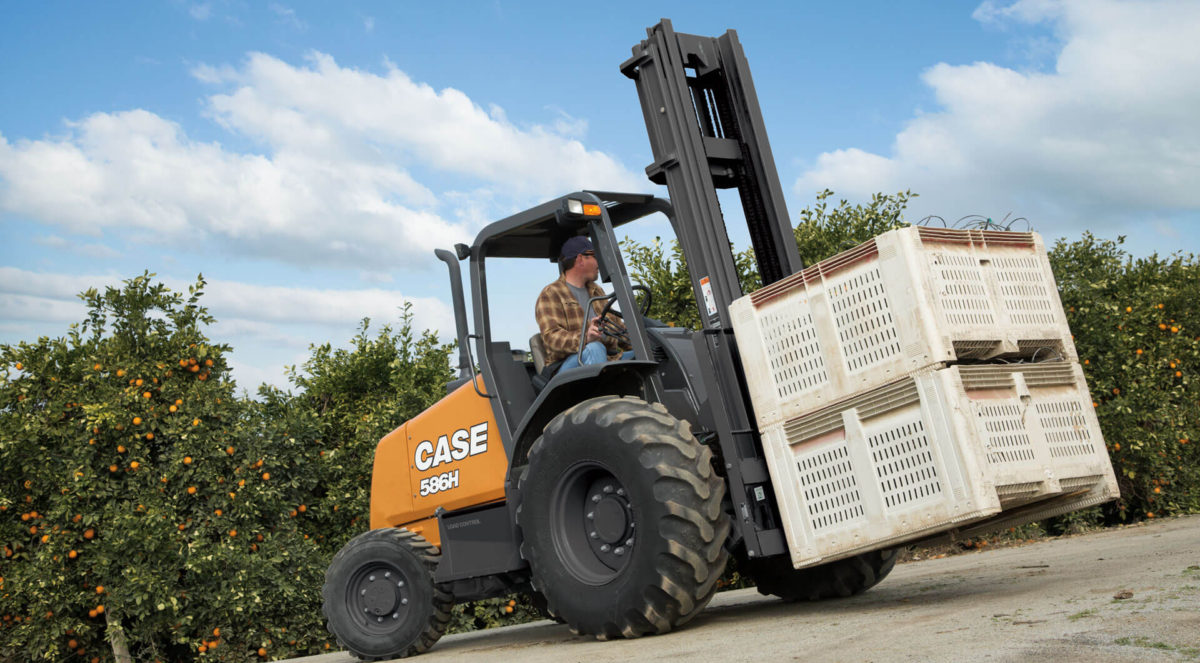 CASE rough terrain forklift from Eagle Power Equipment in Doylestown, PA