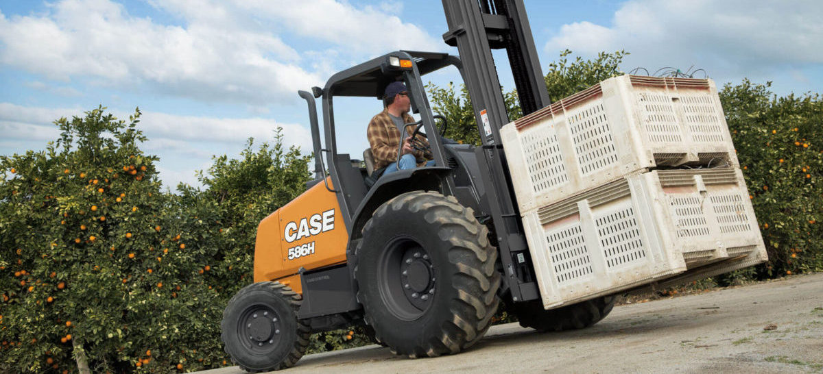CASE rough terrain forklift from Eagle Power Equipment in Doylestown, PA