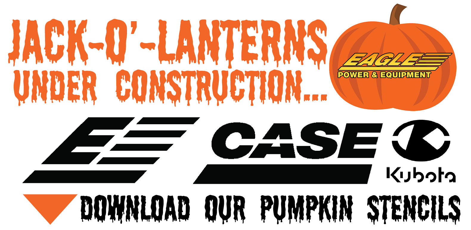 How To Carve CASE and Kubota Construction Jack-o'-Lanterns