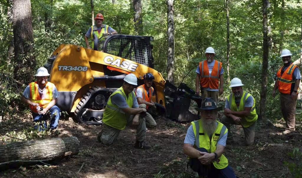 skilled operators - Team Rubicon & Case Construction Training Team