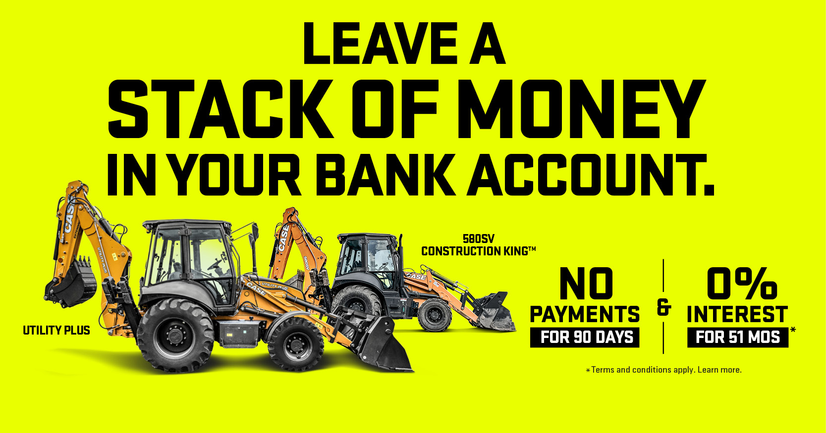 ZERO IN ON YOUR NEXT BACKHOE