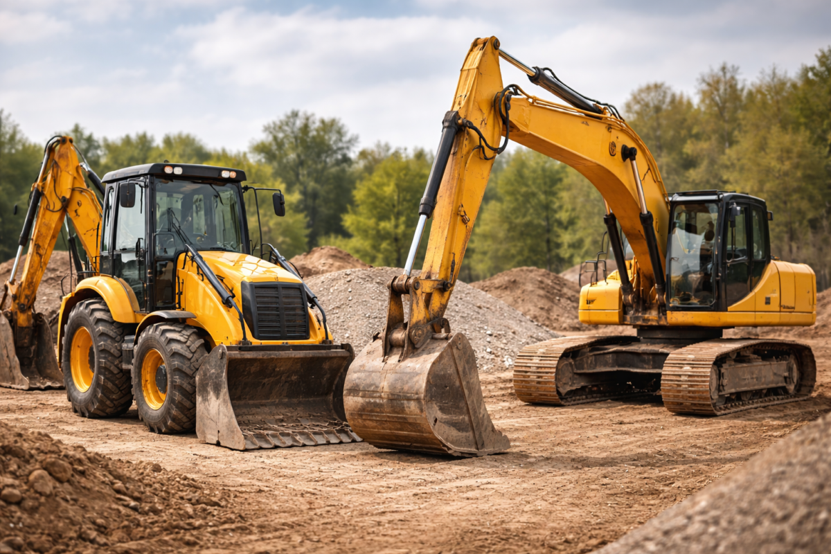 backhoe and excavator rentals and sales
