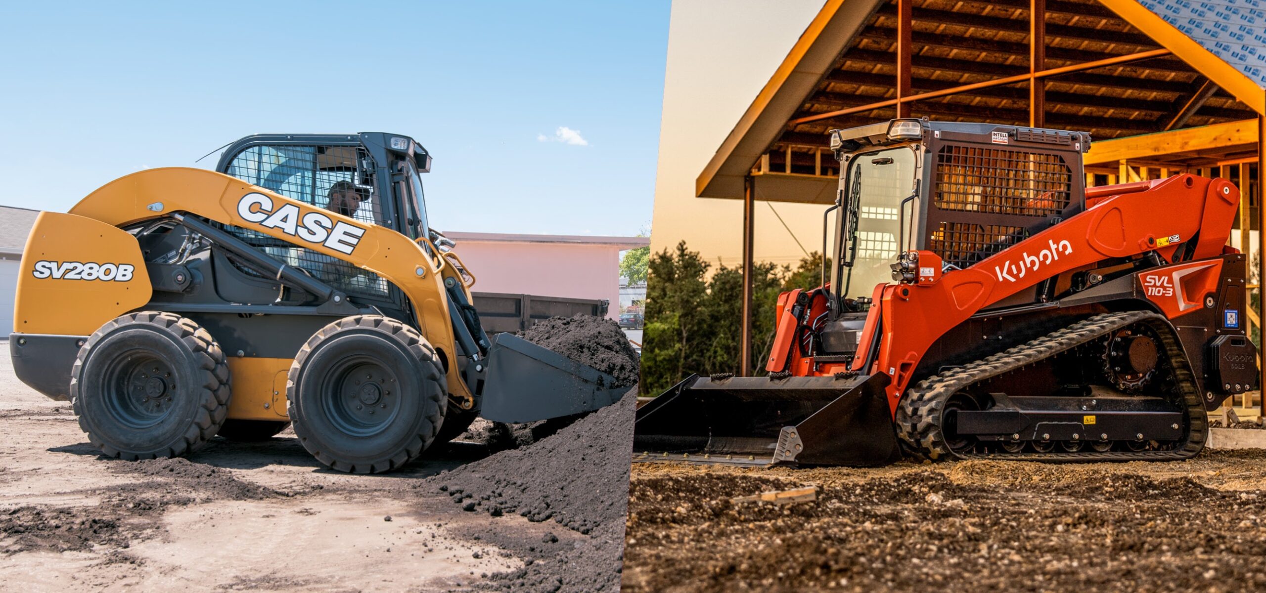 skid steer vs. compact track