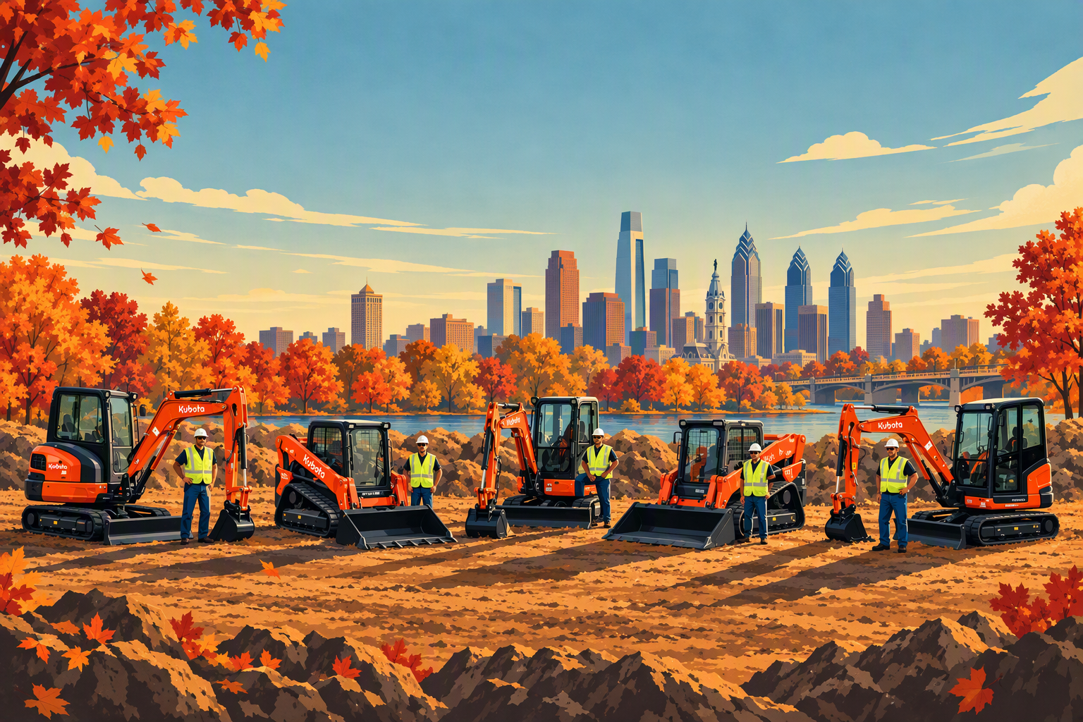 Autumn Iron: Finish The Year Strong with 0% For 48 Months on Kubota Construction Equipment